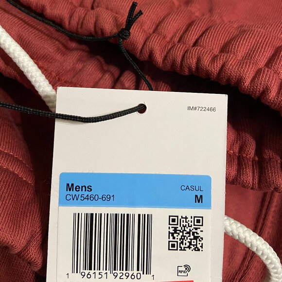 Nike Nikelab NRG Solo Swoosh Fleece Pants Canyon Rust Mens CW5460-691 NEW - Picture 13 of 13